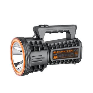 康铭手电筒2025新款强光充电手提超亮远射户外家用探照灯超长续航