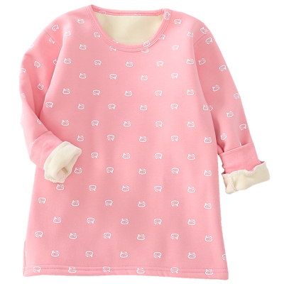 文波单上衣加绒加厚纯棉保暖冬季