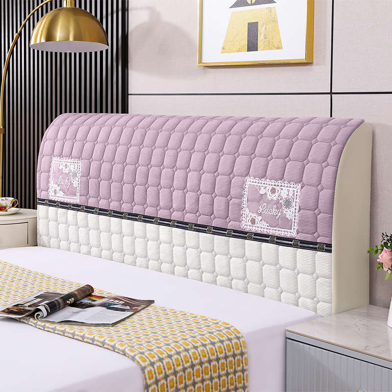 床头套罩新款加厚高档全包床头罩床头套软包木床头通用床靠背套罩