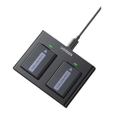 绿联相机电池np-fw50充电器