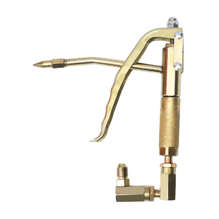 高压气动黄油机万向枪头黄油嘴配件管气压黄油枪把手动注油器枪头