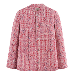 妈妈冬装加绒棉袄外套奶奶居家服保暖衣老年人防寒驼绒棉衣女短款