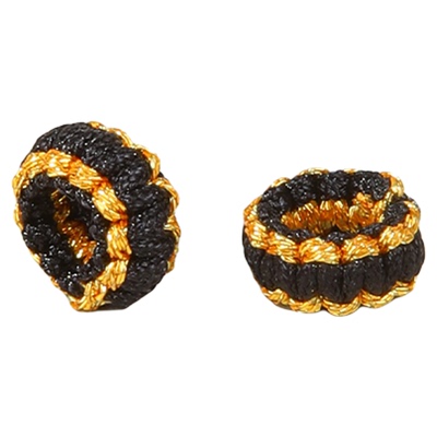 手工精编金线平结圈红绳固定圈