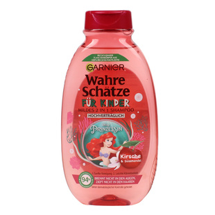 德国Garnier卡尼尔儿童洗发水护发二合一男女燕麦樱桃味柔顺滋养