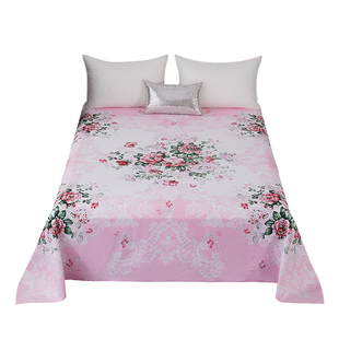 繁花似锦/民光单件床双人棉布被单国民床单纯棉全棉不起皱床单