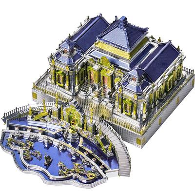 拼酷圆明园3D金属拼图建筑模型
