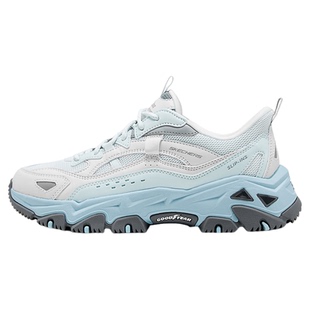 斯凯奇云岚户外鞋男女同款透气休闲运动闪穿云屿登山鞋徒步老爹鞋