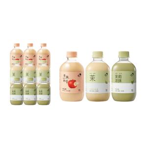 喜茶茉莉抹茶果香茶350ml*9瓶