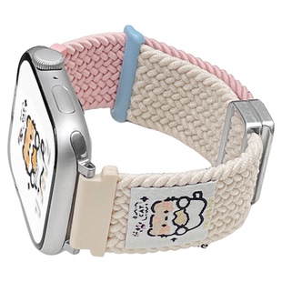 适用华为fit5手表带编织磁吸华为watch fit3运动fit4pro智能表带夏季高颜值fitnew智能女士专用新品小众时尚