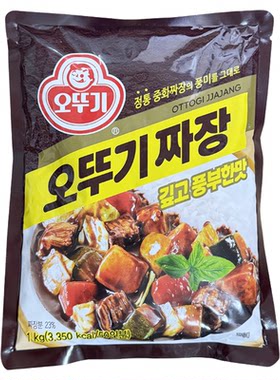 整箱韩国进口不倒翁炸酱粉