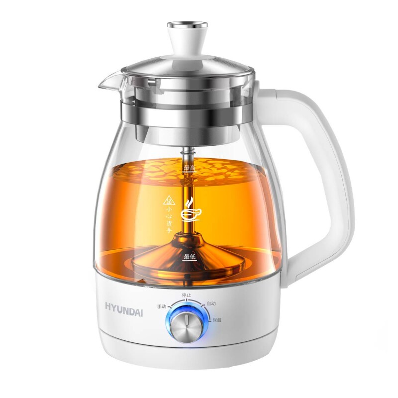 HYUNDAI养生壶煮茶器玻璃电水壶