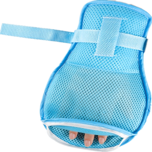 卧床老人约束手套防抓挠病人护理防拔管防自伤束缚手套手腕固定带