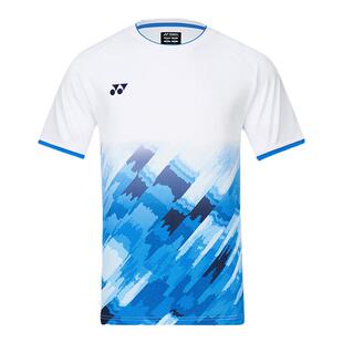 yonex尤尼克斯羽毛球服男款大赛服短袖速干T恤yy国羽球迷版队服女