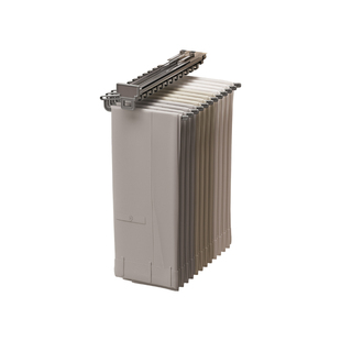 衣柜抽拉式裤架伸缩滑轨内置家用顶装双排裤架侧装挂裤子收纳裤抽