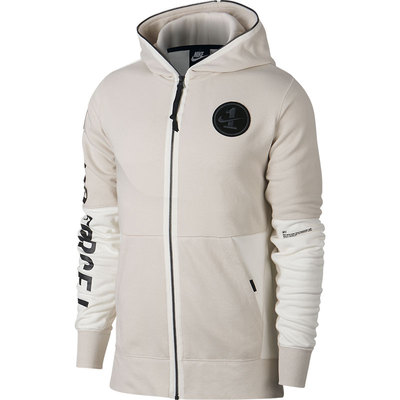Nike/耐克官方正品运动AF1男子连帽训练防风夹克外套 AJ0785-102