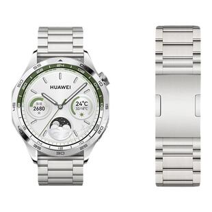 适用华为gt6手表watch5表带watchgt5pro全钛金属GT4腕表带watch4pro智能gt3运动男女式快拆buds高级链46腕带