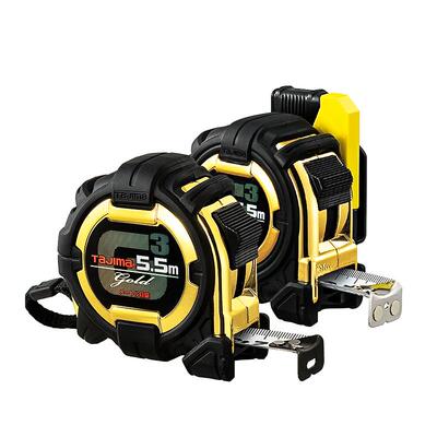 田岛钢卷尺双面高精度土豪金版