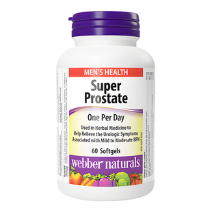 WebberNaturals伟博天然番茄红素锯棕榈锌硒复合前列宝胶囊 60粒