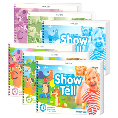 【自营】进口图书新版show and tell牛津幼儿英语教材showandtell 123级别入门3-6岁国际幼儿园启蒙书籍牛津少儿英语幼儿英语教材