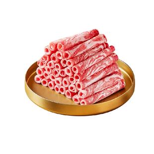 御牛满地牛肉卷羊肉卷肥牛卷烧烤火锅食材非原切烤肉雪花牛肉羔羊