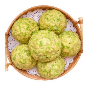 榆钱窝窝头新鲜杂粮手工主食粗粮馒头野菜菜团子蔬菜窝头面食早餐
