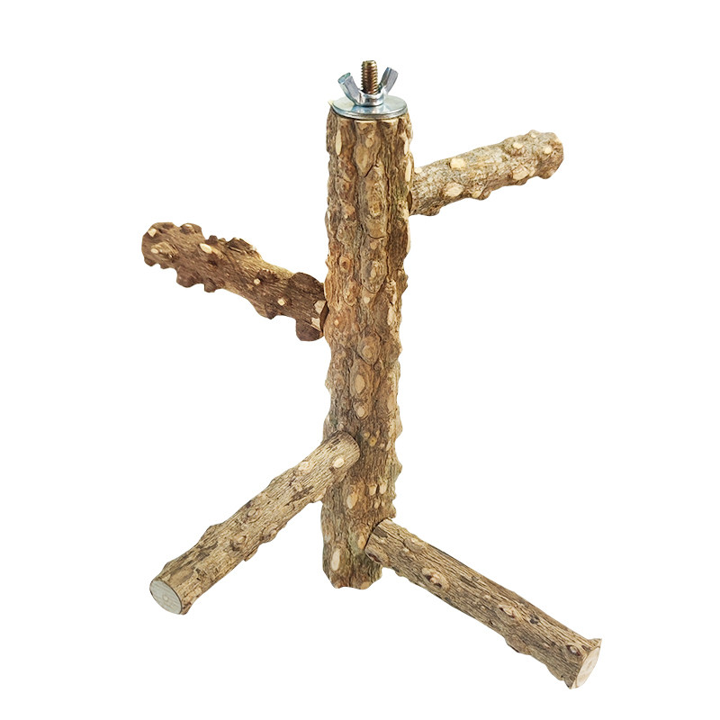 LEDA蜜袋鼯攀爬玩具花椒木站杆