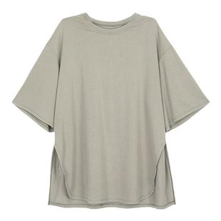 华丽独秀现代舞短袖上衣宽松飘逸显瘦舞蹈衣服古典舞形体课练功服