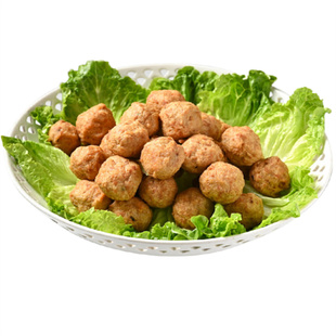 丽华园&园祥生招牌手工肉丸武汉黄陂三鲜猪肉圆四喜丸子狮子头