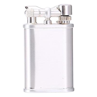 企鹅铜复古抬臂充气打火机