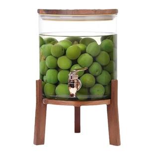 可乐桶容器泡酒玻璃瓶带龙头水果茶桶啤酒果汁自助饮料桶网红酒桶