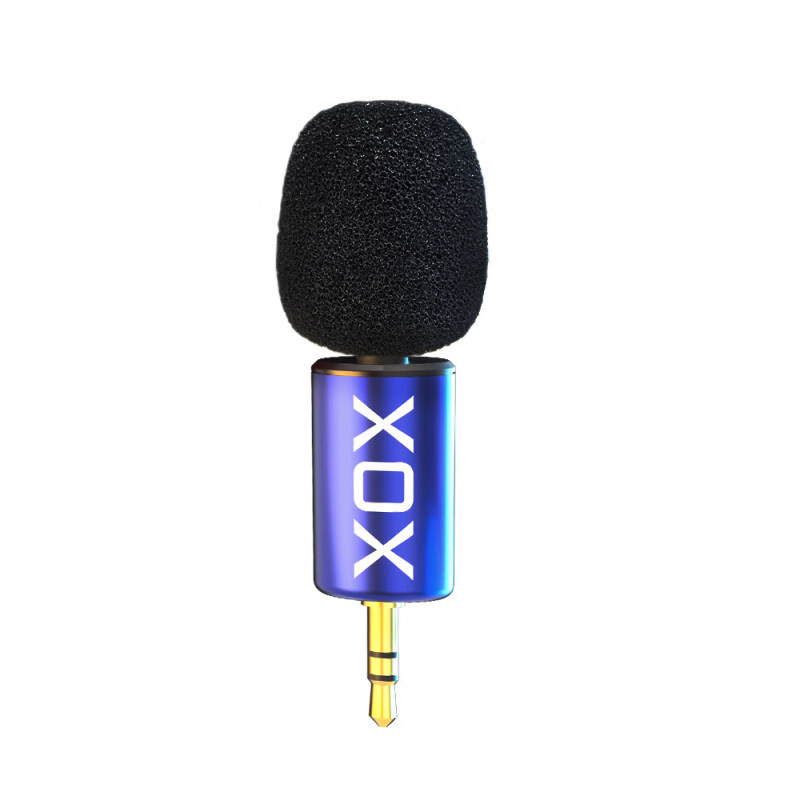 XOX客所思拇指麦户外声卡专用小话筒迷你麦克风新K歌直播FX5专用