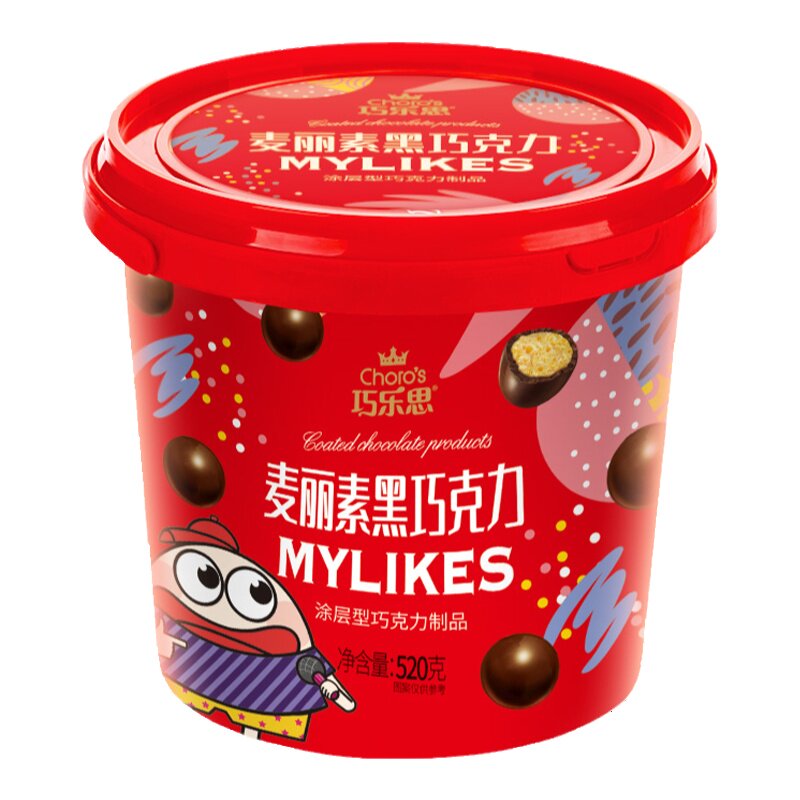 巧乐思麦丽素巧克力纯可可脂黑巧黑巧克力