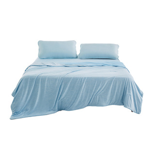 罗莱家纺26新品冰皮夏凉四件套Pro空调毯子A类抗菌凉席可机洗床笠