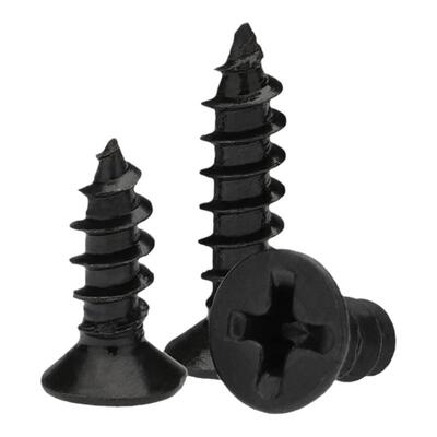 KA黑色沉头十字木螺钉