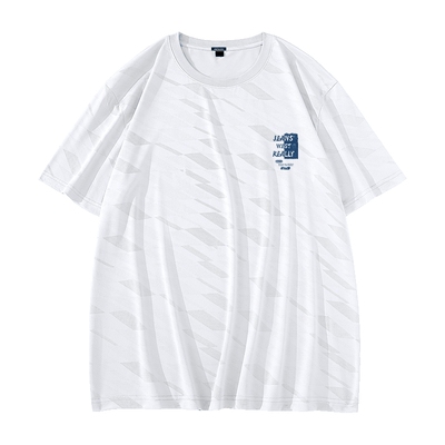 真维斯冰丝短袖男款t恤凉感速干