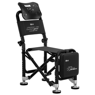 本诺冷刃骑士野钓专用折叠钓鱼椅多功能轻量便携钓椅户外露专用椅