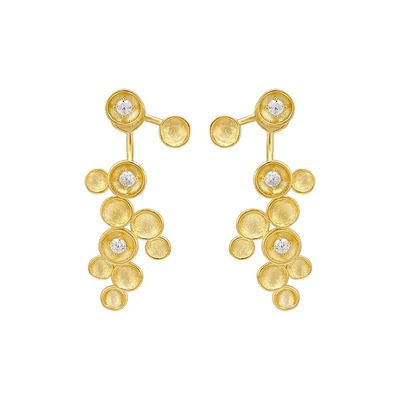 椿屿繁星诗意纯银耳环高级感礼物