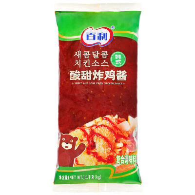 百利韩式炸鸡酱烤肉薯条炒年糕酱