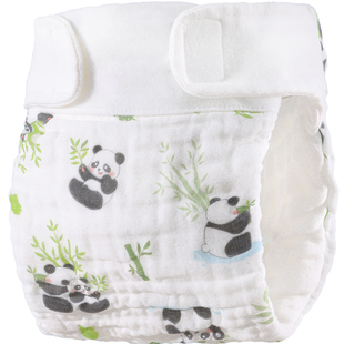 纱布尿布婴儿可水洗纯棉新生宝宝专用透气芥子兜布戒子尿片裤夏季
