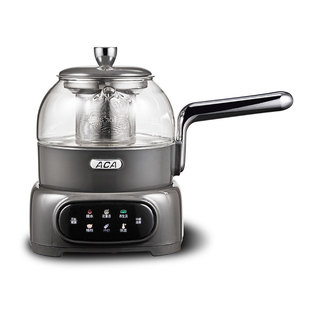 ACA北美电器自动家用高端煮茶陈皮专用泡茶壶小气泡全玻璃烧水壶
