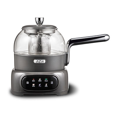 ACA北美电器自动家用高端煮茶陈皮专用泡茶壶小气泡全玻璃烧水壶