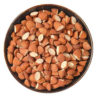 现切炒酸奶NP原味巴旦木仁半粒巴坦木坚果碎杏仁半颗烘焙专用商用