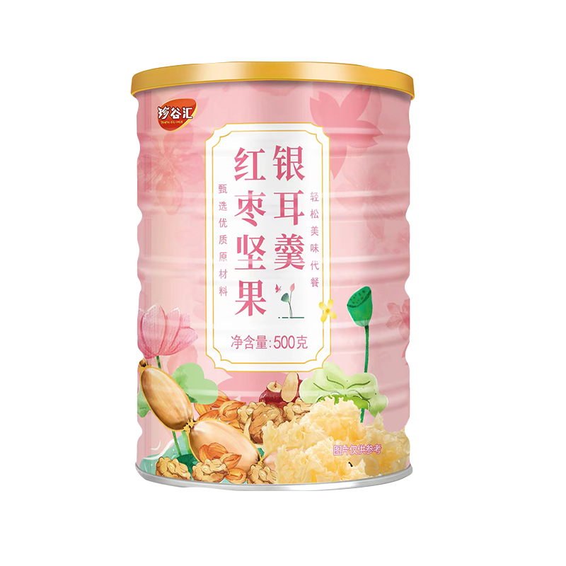珍谷汇红枣坚果银耳羹官方正品