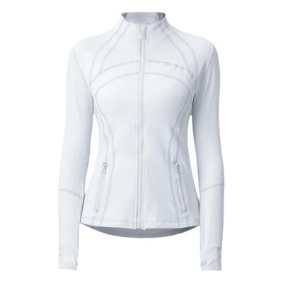 拉链紧身瑜伽服lulu紧身