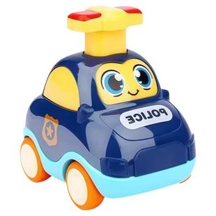 宝宝按压玩具女孩婴儿儿童按压车玩具卡通小汽车男孩惯性耐摔回力