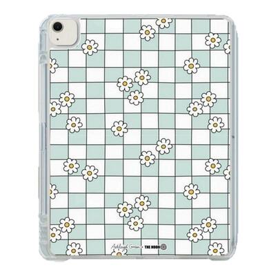 THE HOODxAshleigh Green艺术家联名Blue Checkers适用苹果iPad Pro/Air7/Mini 新款可拆式多角度防摔保护套