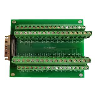 VHDCI 小SCSI68芯高密母头转接板 端子连接器 带螺丝产品实拍特价