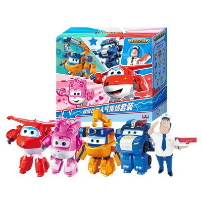 奥迪双钻超级飞侠玩具全套乐迪小爱大壮迷你小号变形机器人儿童男