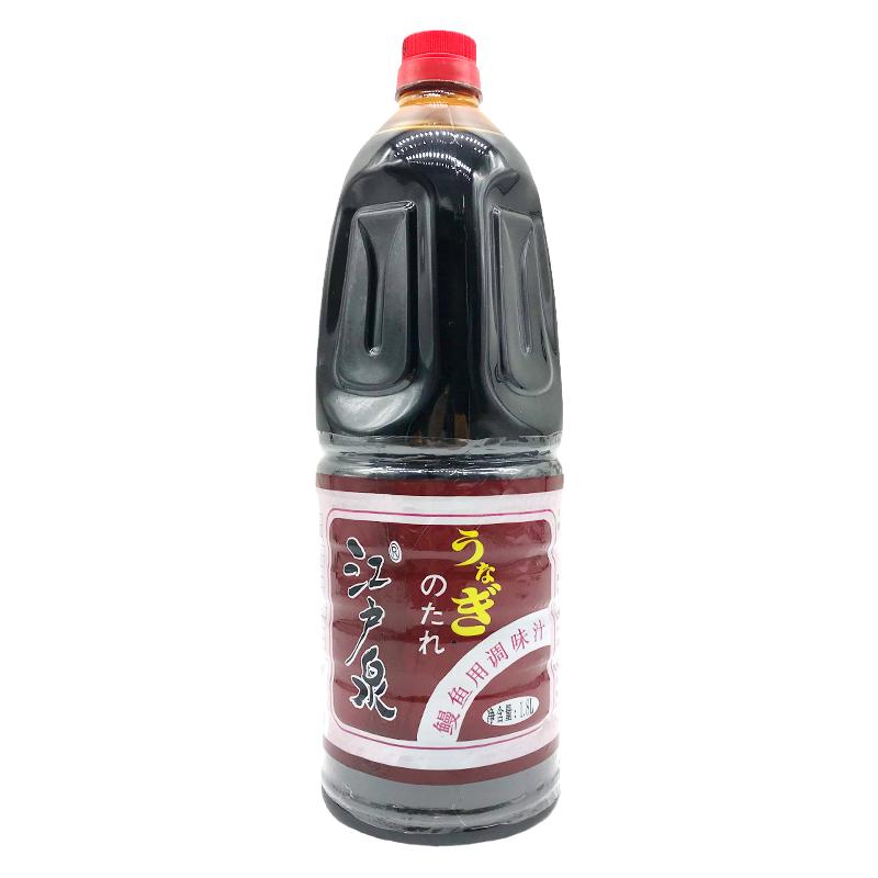 江戶泉鰻魚汁1.8L日式烤鰻魚汁蒲燒鰻魚汁鰻魚蓋飯支壽司料理醬料