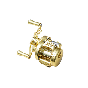 泷泽CNC鼓轮B51一/四代金色微物路亚轮水滴轮官方龙泽dc国产轻量